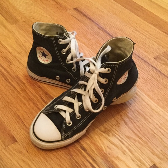 Converse Other - Converse Black High Top Chuck Taylor All Stars 3